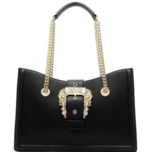 Versace Jeans Couture  Baroque-buckle tote bag