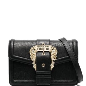 Versace Jeans Couture Baroque-buckle shoulder bag