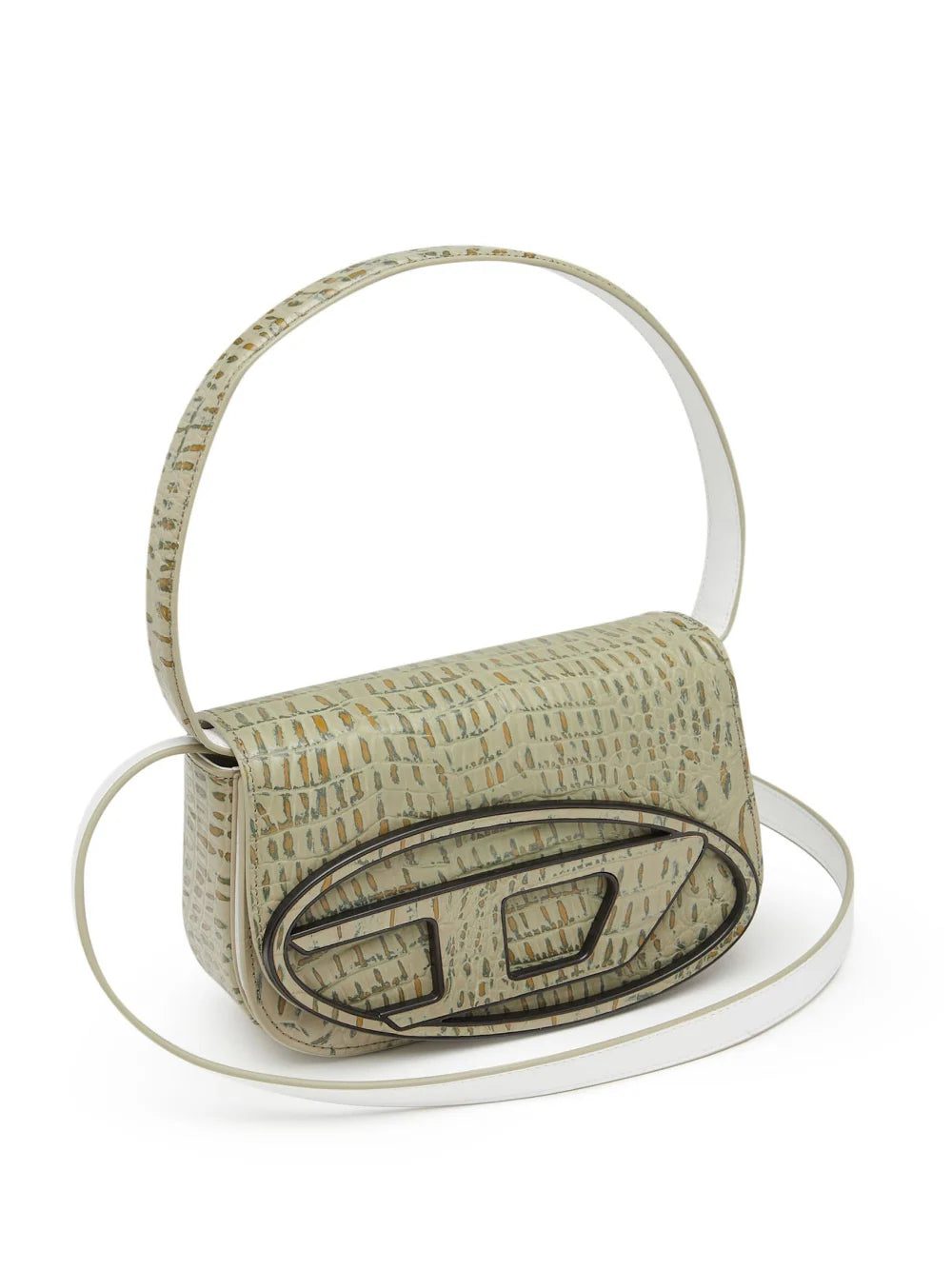 Diesel logo-patch shoulder bag - Image 4