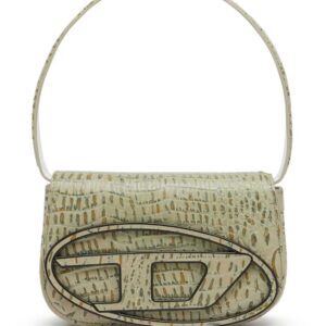 Diesel logo-patch shoulder bag