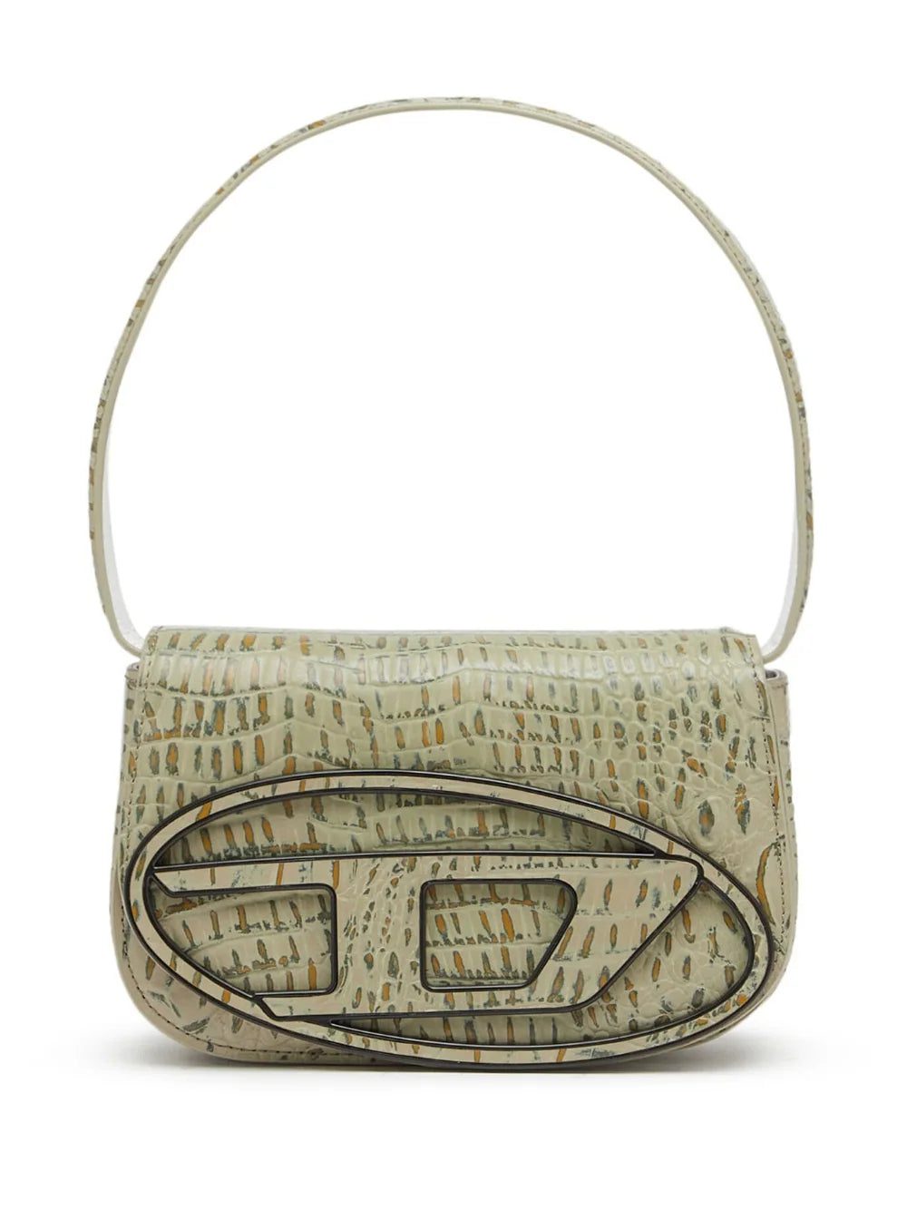 Diesel logo-patch shoulder bag