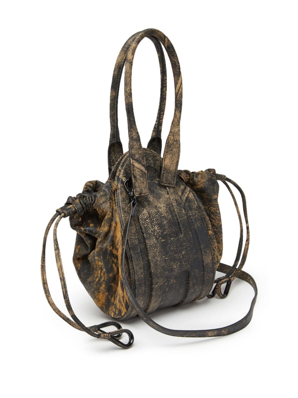 Diesel 1DR leather bucket bag - Image 5
