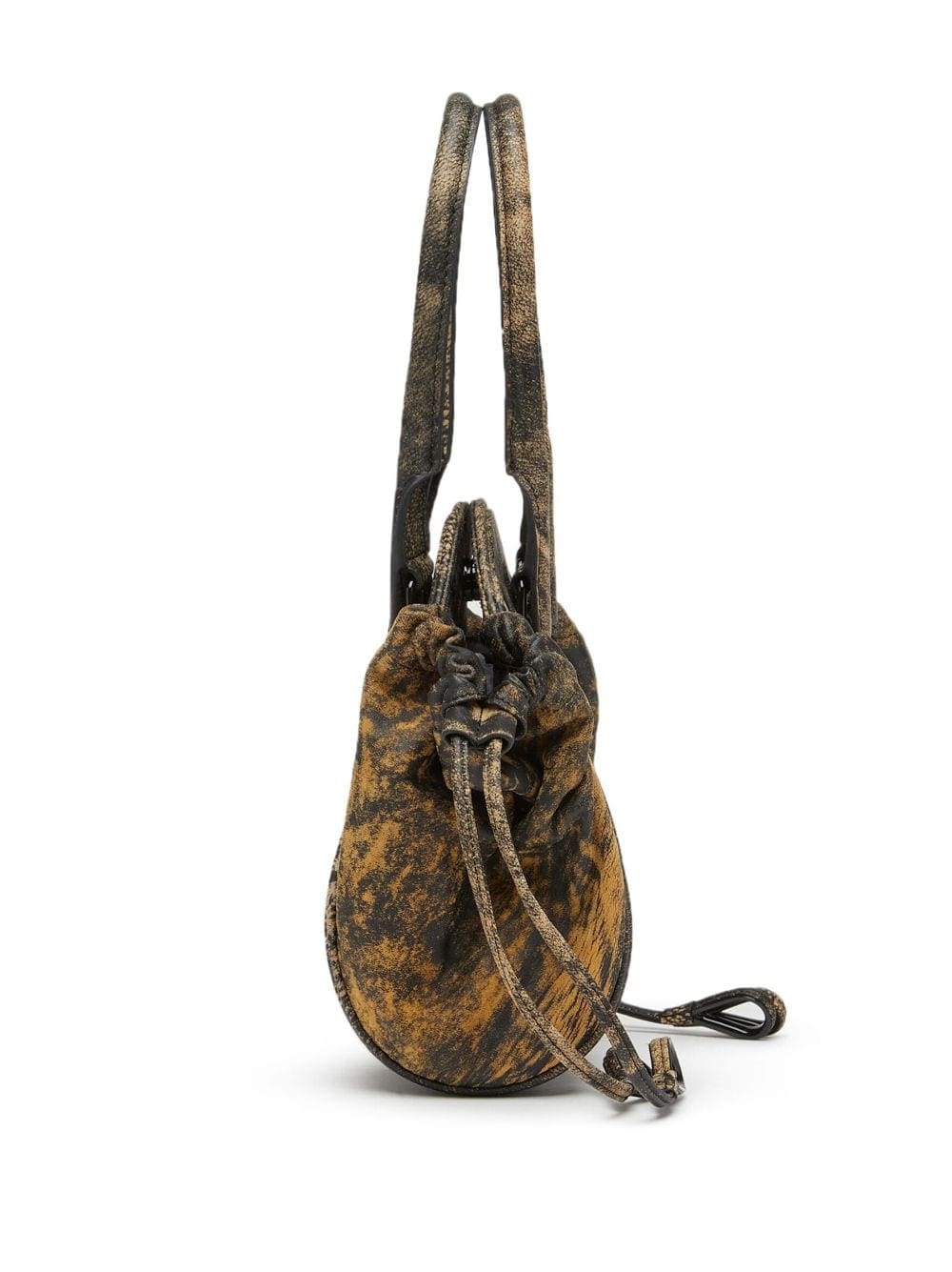 Diesel 1DR leather bucket bag - Image 3