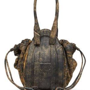 Diesel 1DR leather bucket bag