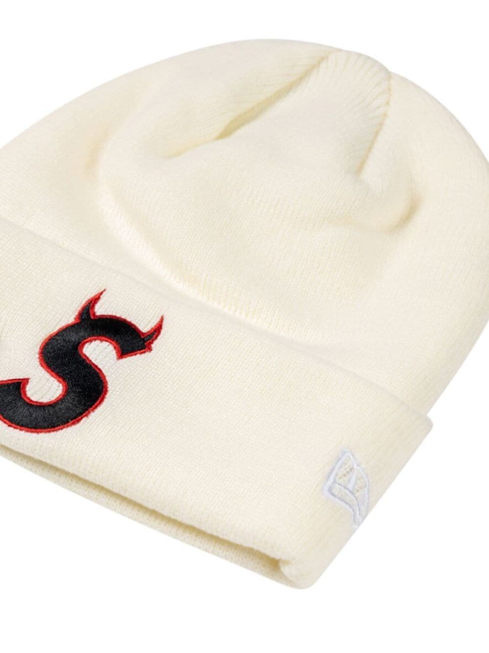 Supreme x New Era S logo knitted beanie - Image 2