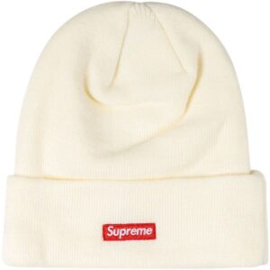 Supreme x New Era S logo knitted beanie