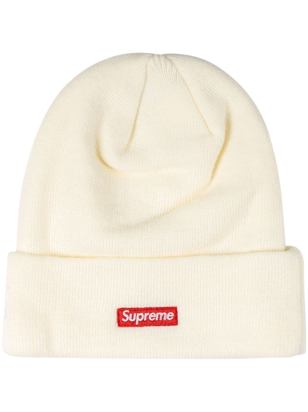Supreme x New Era S logo knitted beanie