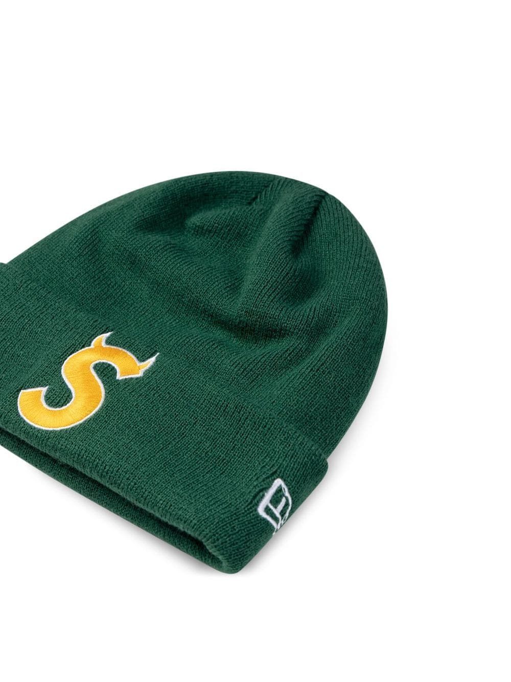 Supreme x New Era S logo beanie hat - Image 2