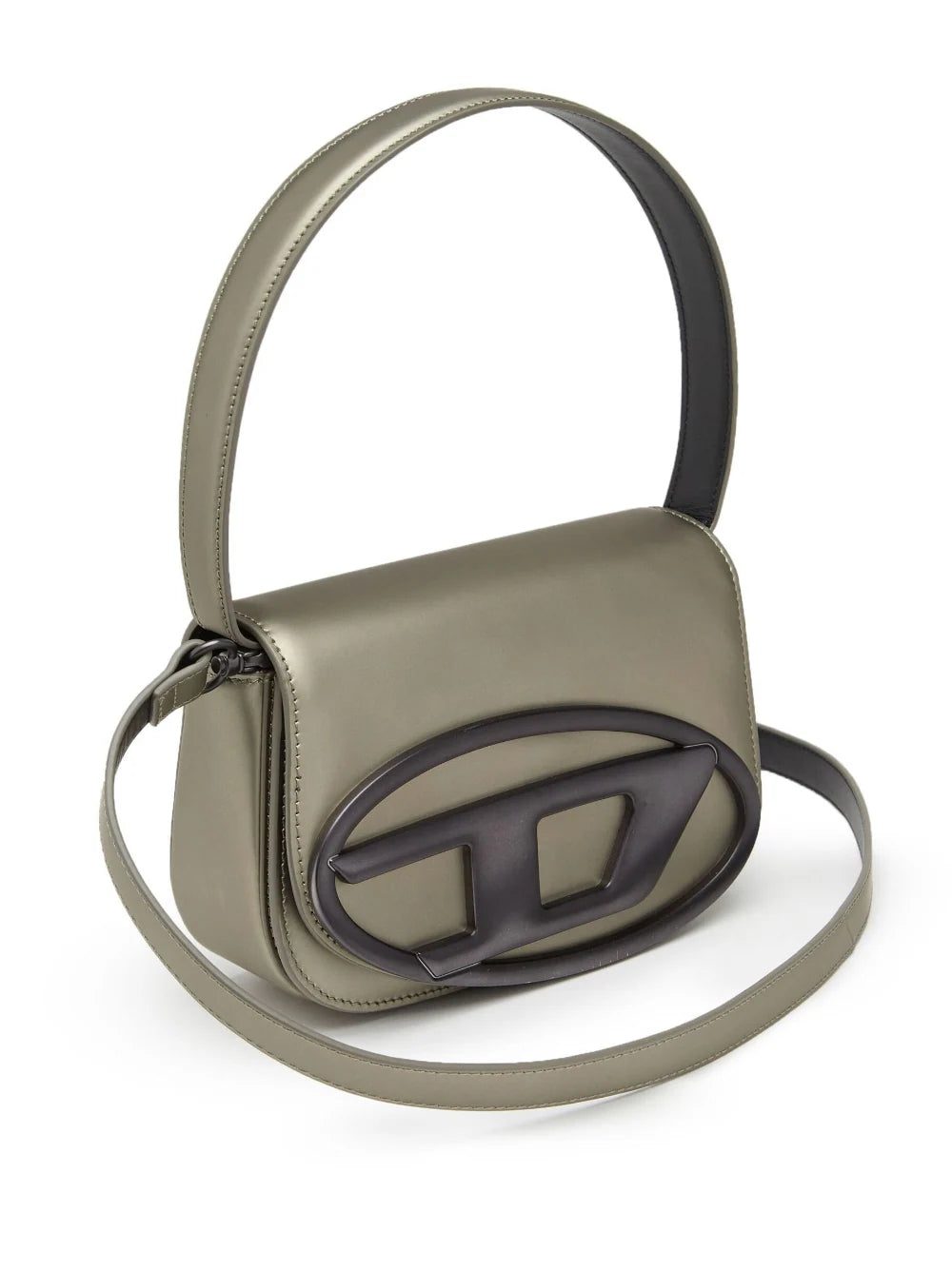 Diesel logo-plaque shoulder bag - Image 3