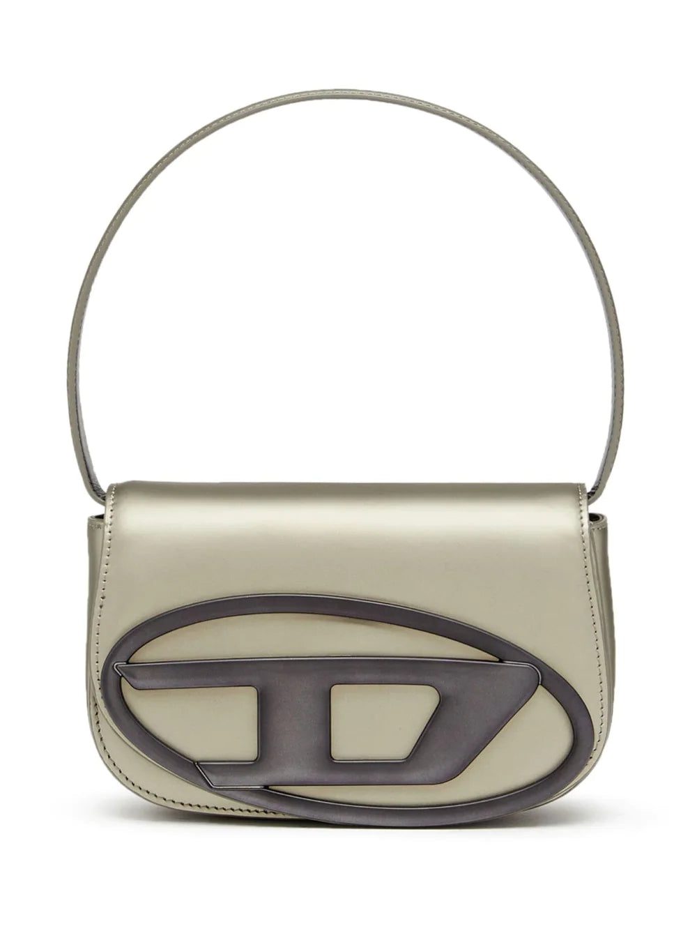 Diesel logo-plaque shoulder bag