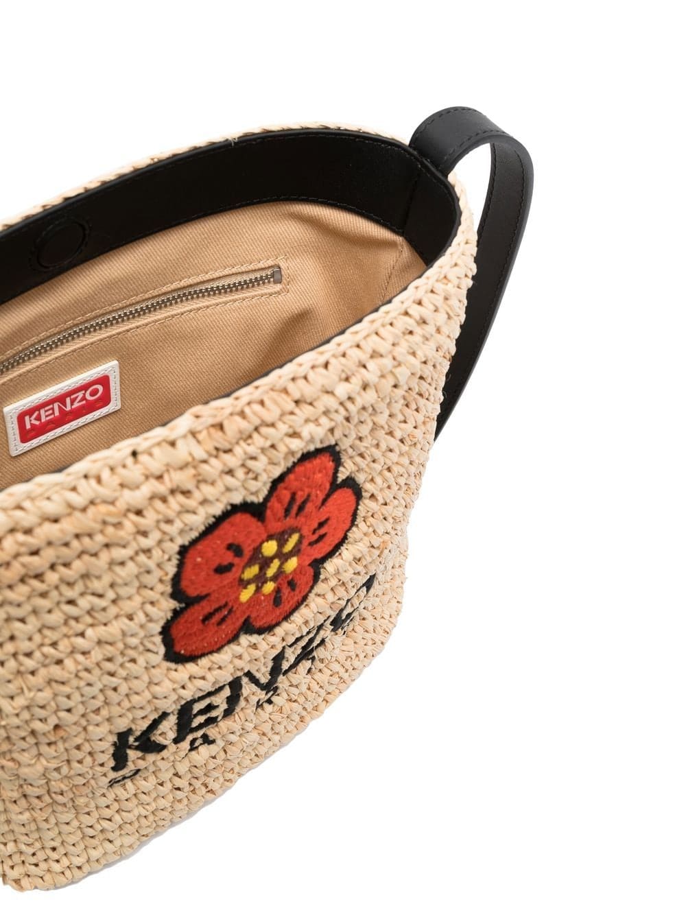 Kenzo Boke Flower straw crossbody bag - Image 5