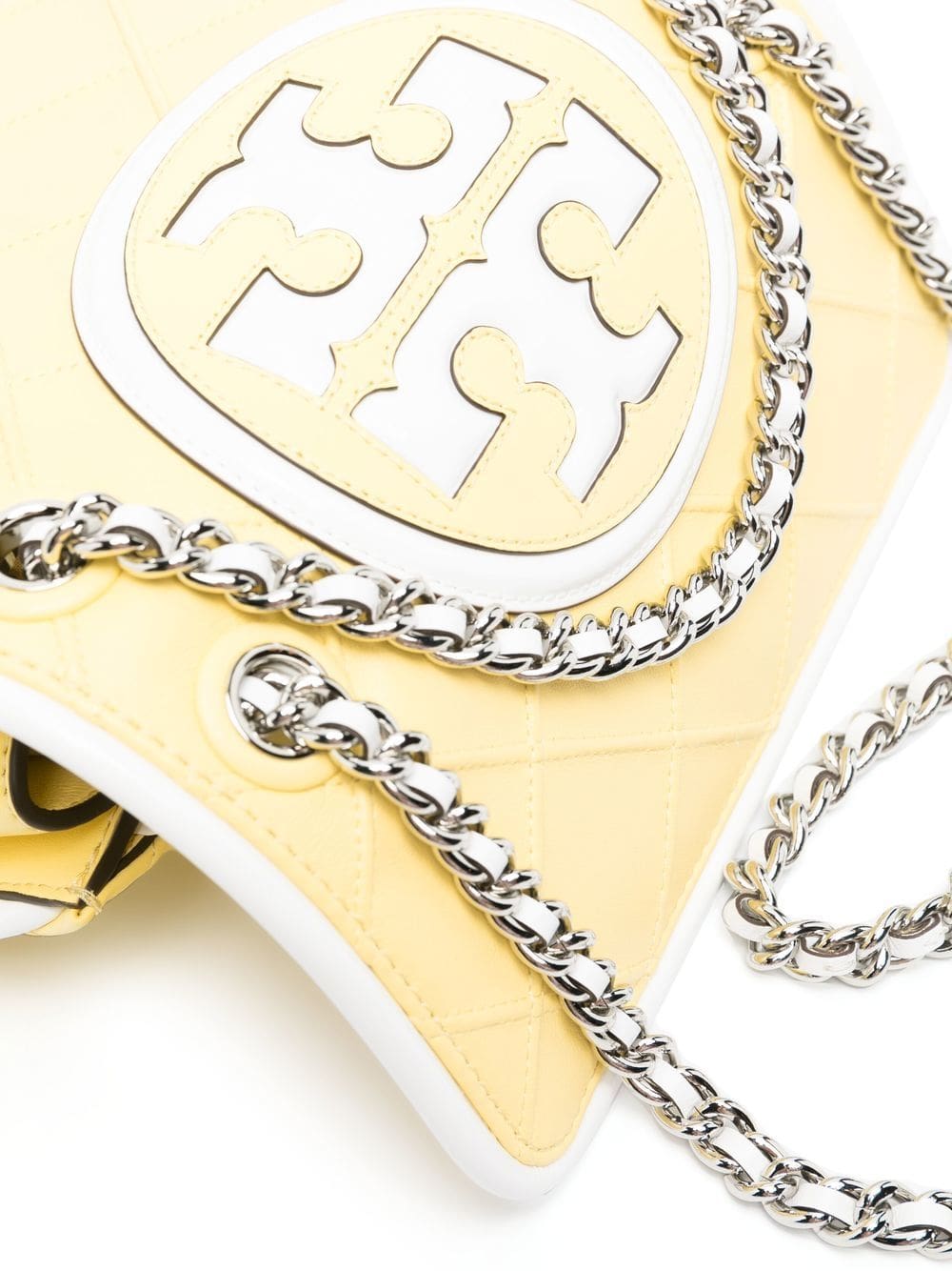 Tory Burch embossed and quilted cross-body bag - Image 5