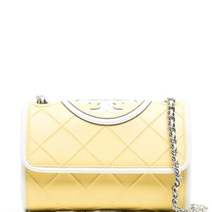 Tory Burch embossed and quilted cross-body bag