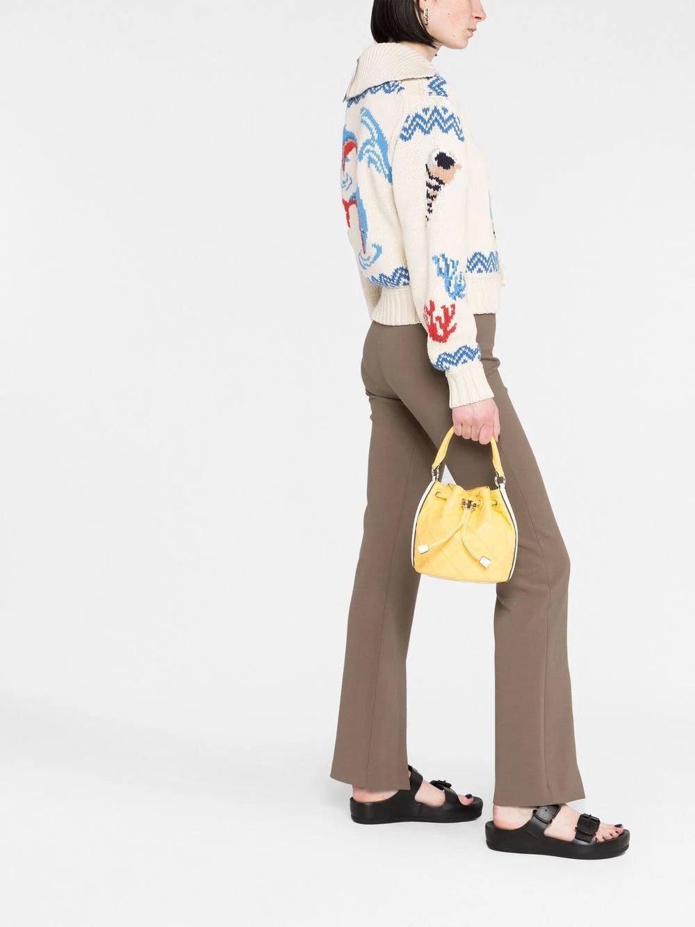 Tory Burch Fleming Soft leather bucket bag - Image 2