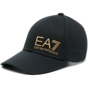 Ea7 Emporio Armani logo-embossed baseball cap
