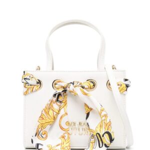 Versace Jeans Couture  scarf-embellished Barocco tote bag