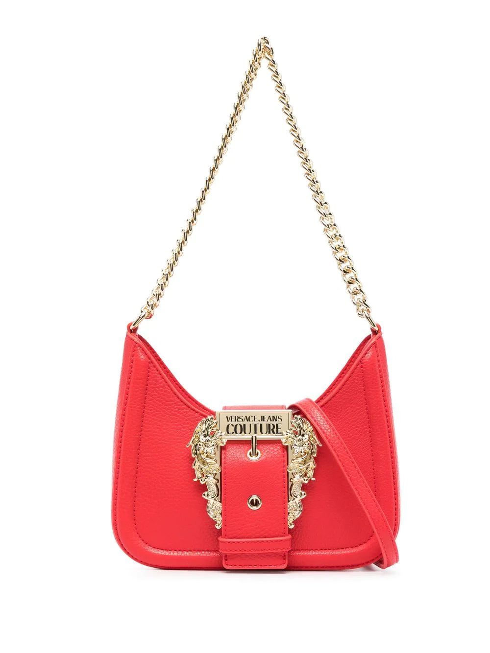 Versace Jeans Couture baroque-buckle shoulder bag
