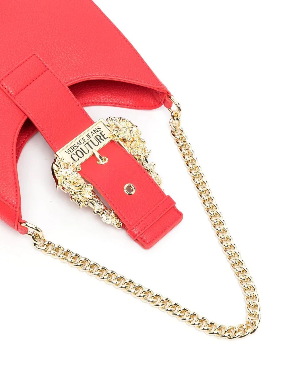 Versace Jeans Couture baroque-buckle shoulder bag - Image 4