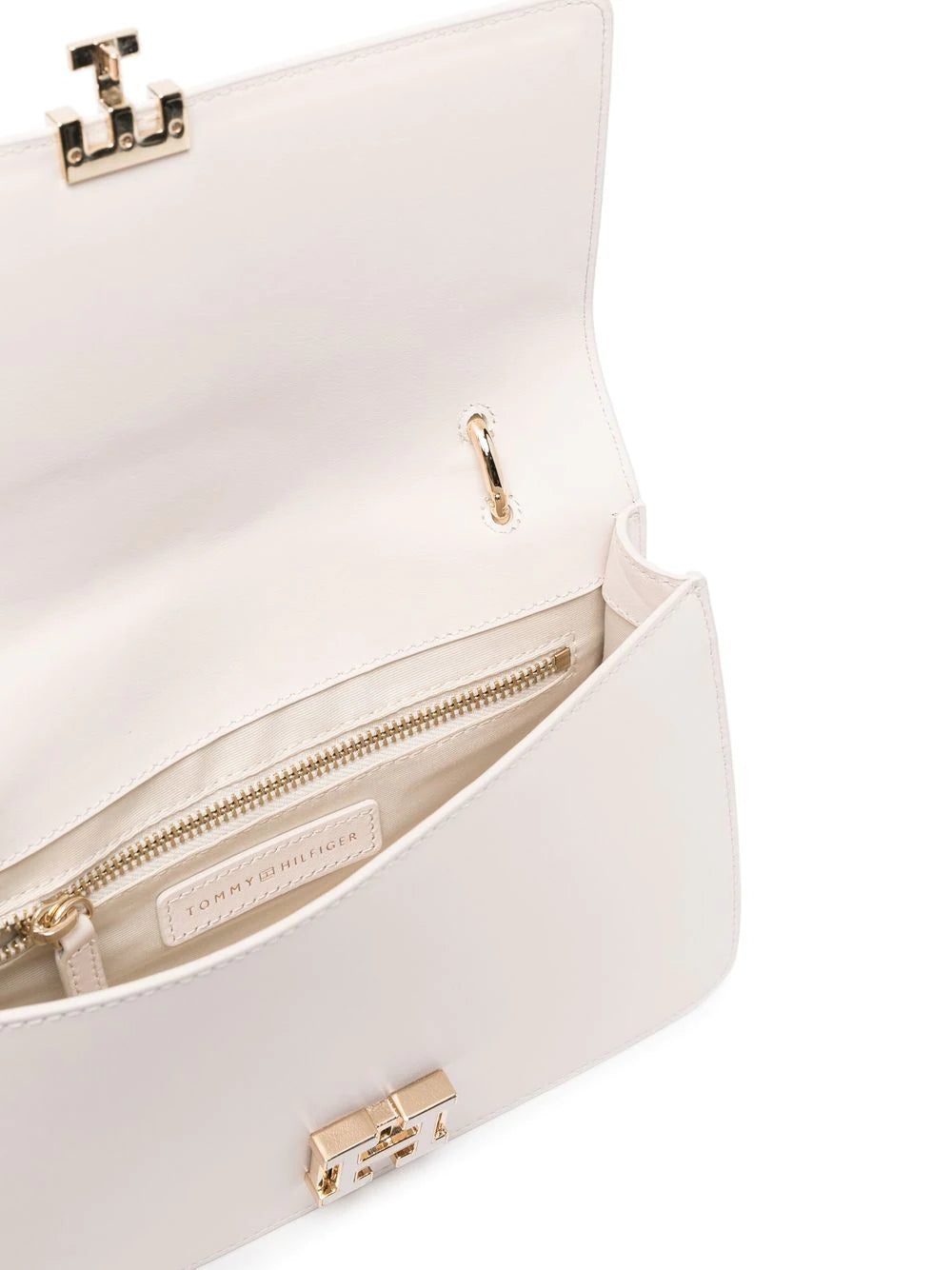 Tommy Hilfiger fold over logo clasp tote bag - Image 4