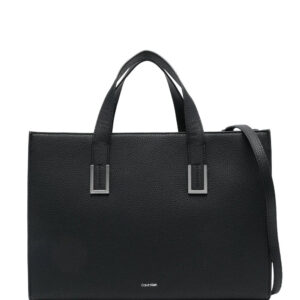 Calvin Klein logo-lettering tote bag