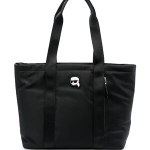 Karl Lagerfeld Ikonik zip-top tote bag
