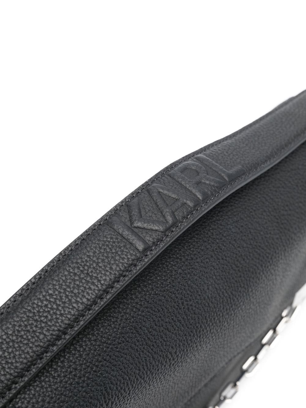 Karl Lagerfeld large K/Seven leather shoulder bag - Image 4
