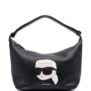 Karl Lagerfeld Lea Ikonik-motif shoulder bag