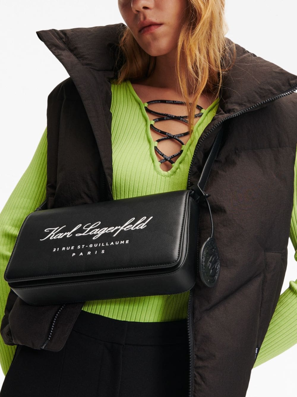 Karl Lagerfeld Hotel Karl shoulder bag - Image 2