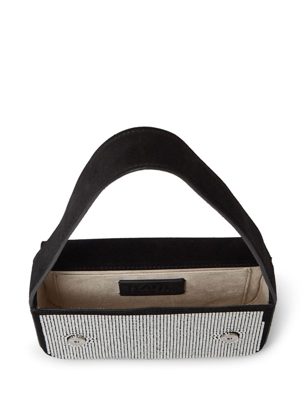 Karl Lagerfeld IKON K small Flap crystal-embellished shoulder bag - Image 3