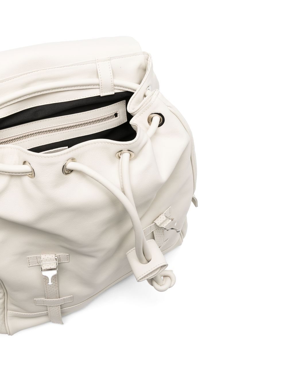 Eleventy leather buckle-fastening backpack - Image 5