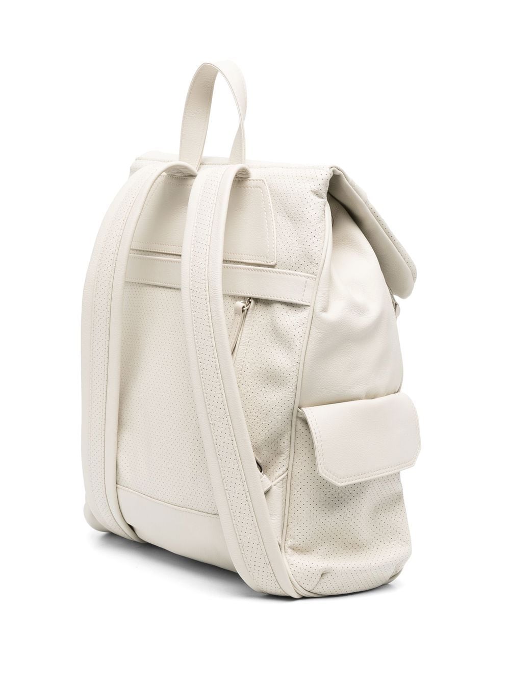 Eleventy leather buckle-fastening backpack - Image 3
