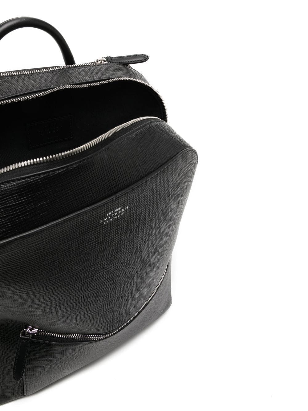Smythson grained-calf leather backpack - Image 5