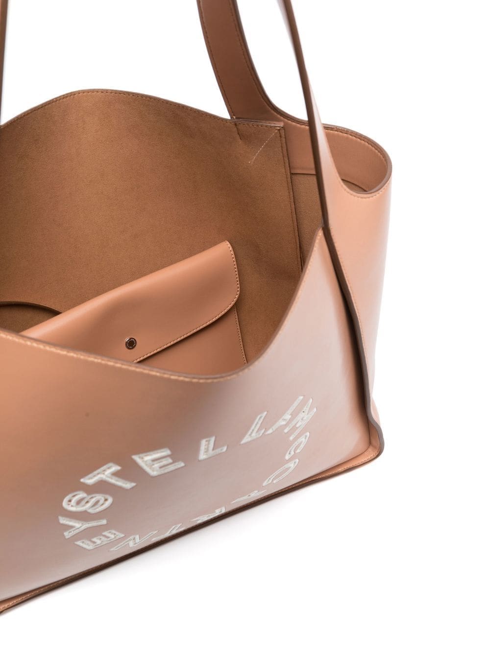 Stella McCartney broderie anglaise-logo tote bag - Image 5