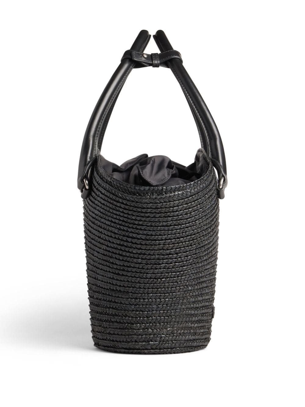 Balenciaga medium Beach raffia tote bag - Image 4