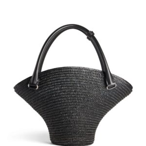 Balenciaga medium Beach raffia tote bag