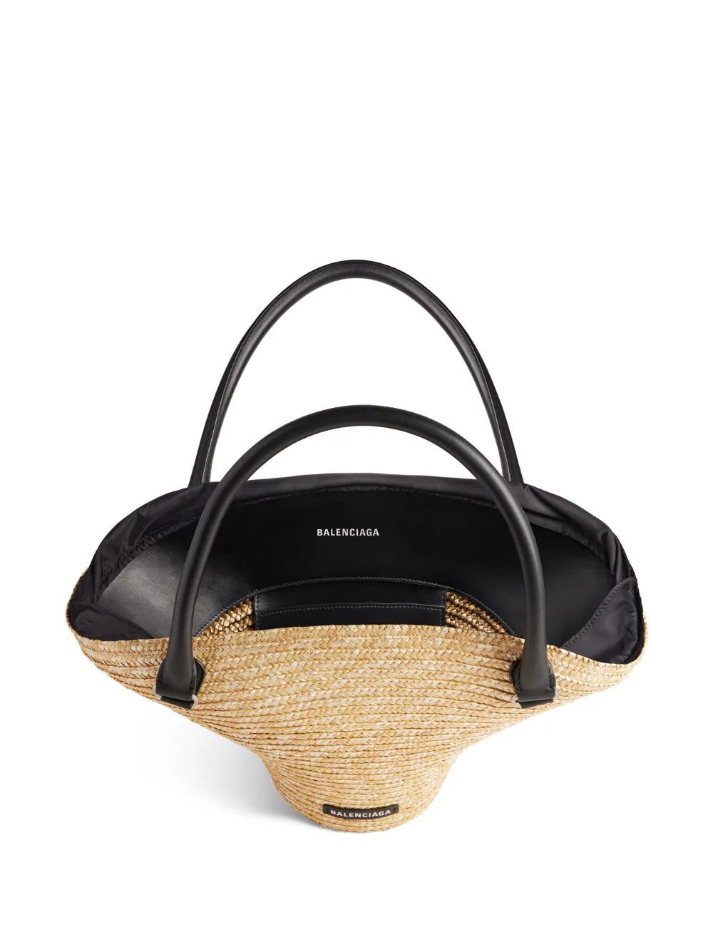 Balenciaga medium raffia tote bag - Image 5