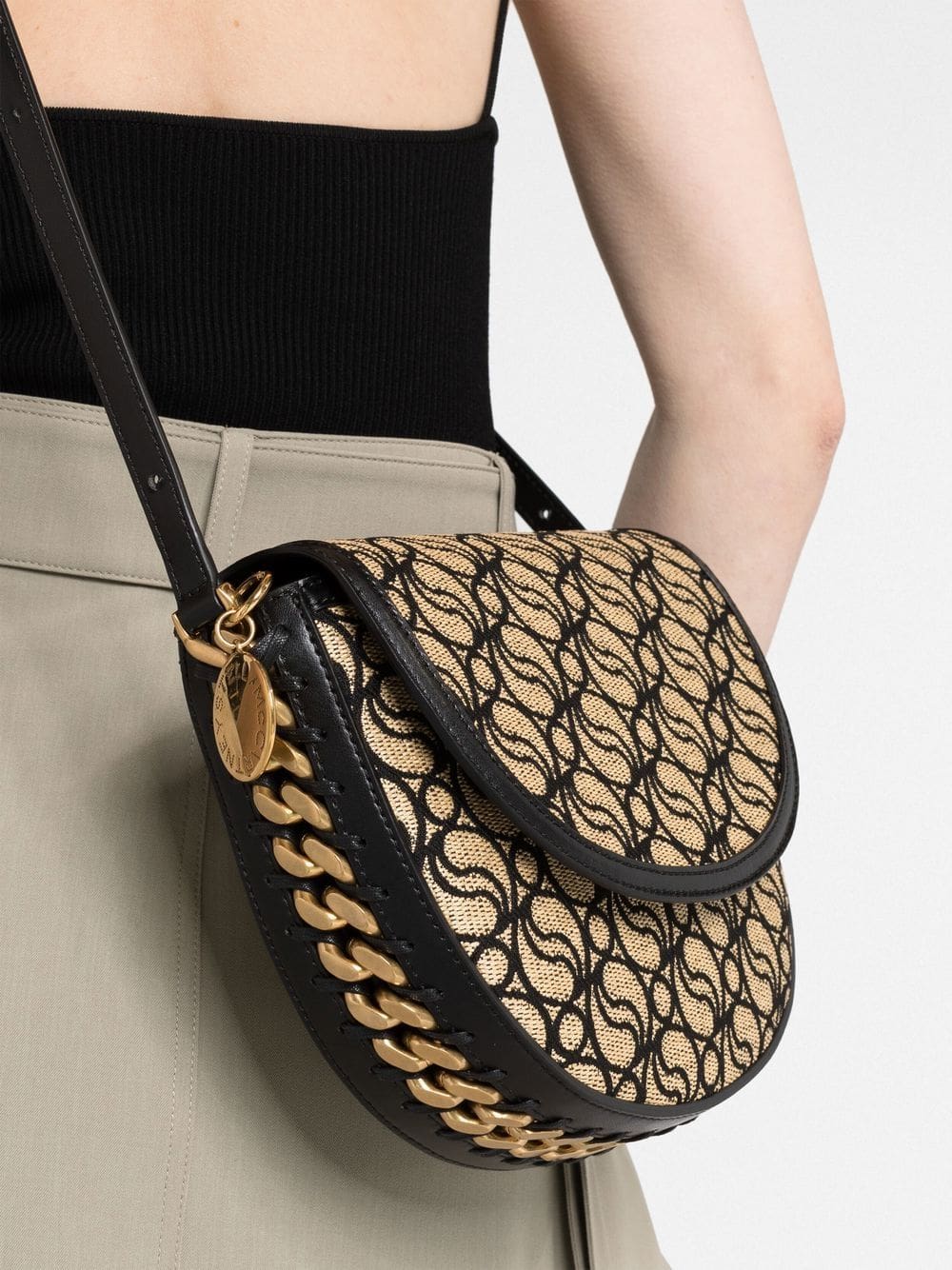 Stella McCartney medium Frayme S-Wave shoulder bag - Image 3