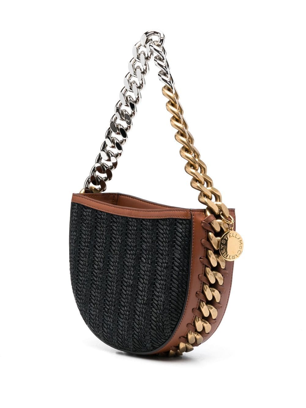 Stella McCartney Frayme woven shoulder bag - Image 3