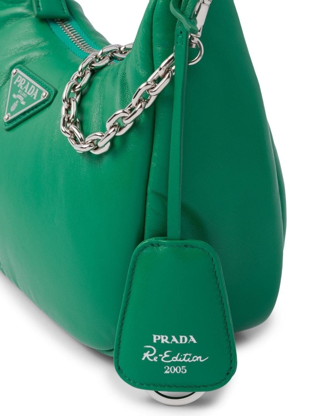 Prada Re-Edition 2005 padded leather shoulder bag - Image 3