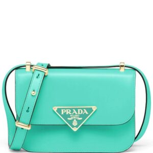 Prada  Emblème Saffiano leather shoulder bag