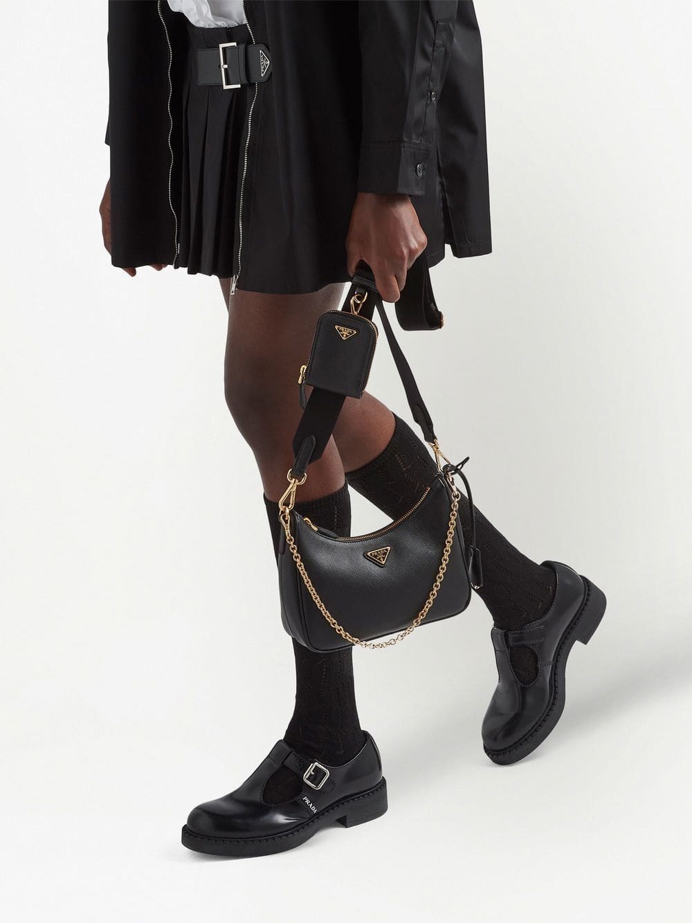 Prada Re-Edition 2005 leather shoulder bag - Image 3