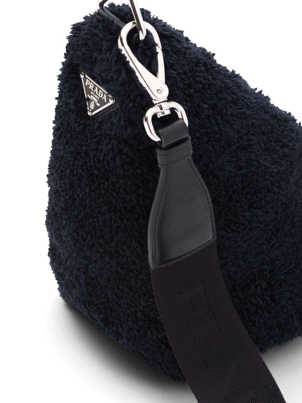 Prada Triangle terry-cloth shoulder bag - Image 3