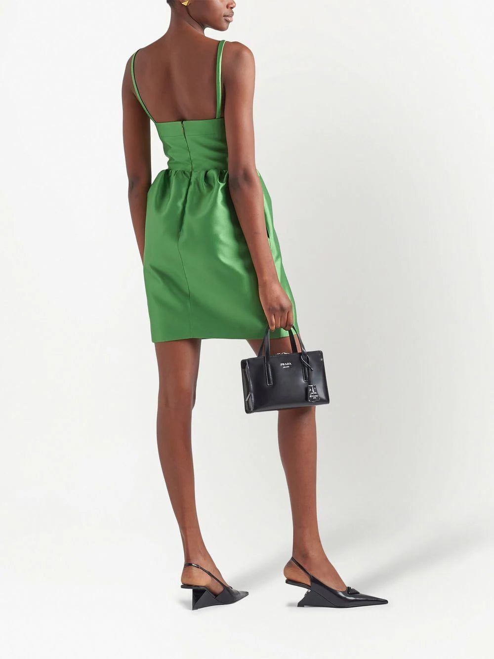 Prada mini Re-Edition 1995 brushed-leather tote bag - Image 2