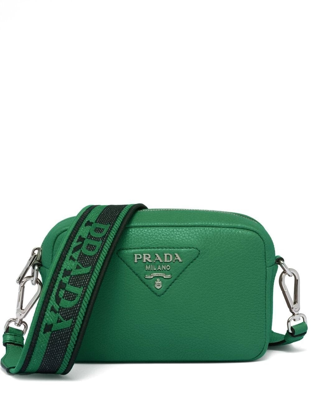 Prada small logo-plaque crossbody bag