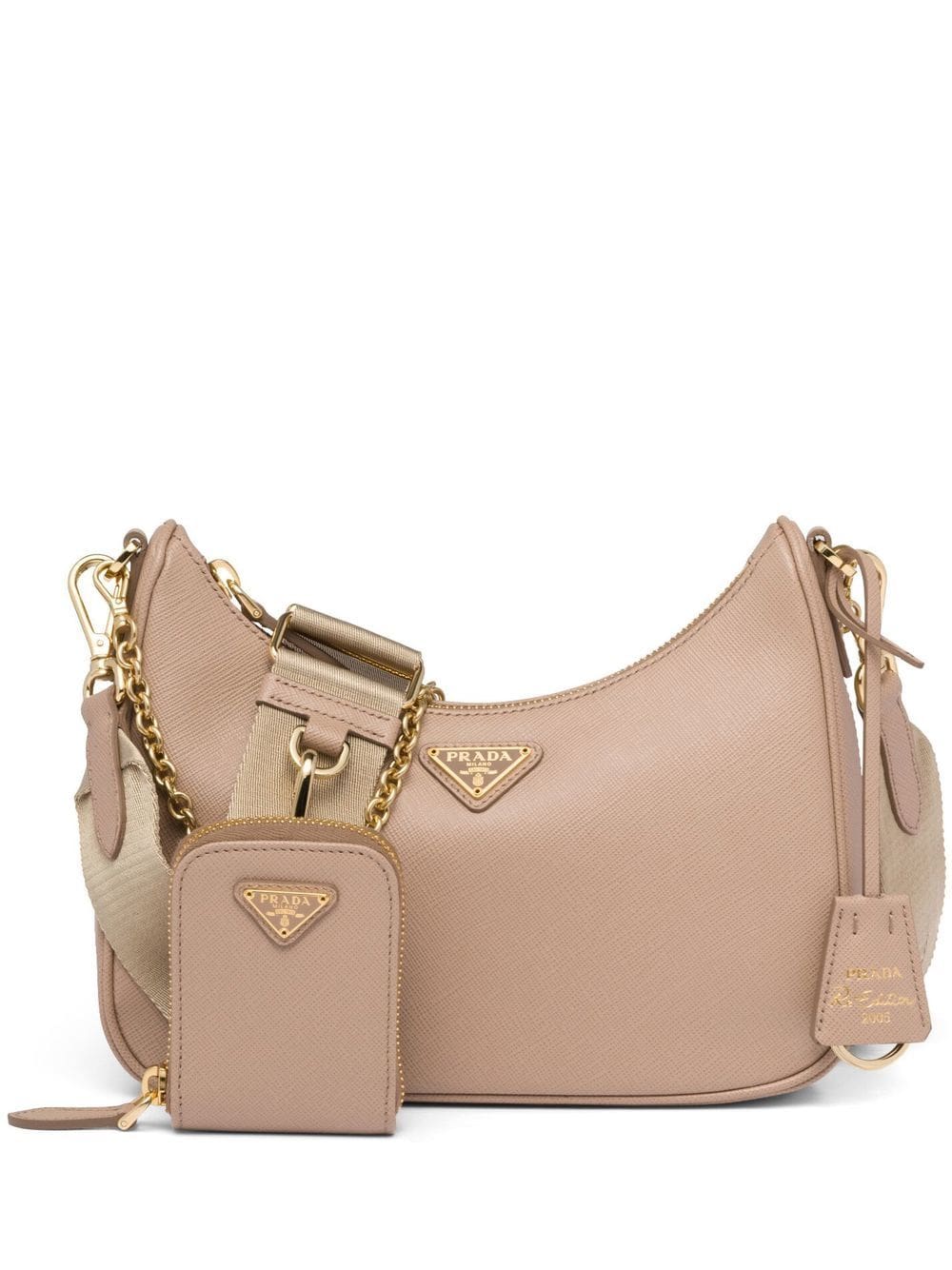 Prada Re-Edition 2005 leather shoulder bag