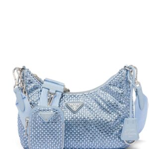 Prada Re-Edition 2005 crystal-embellished shoulder bag