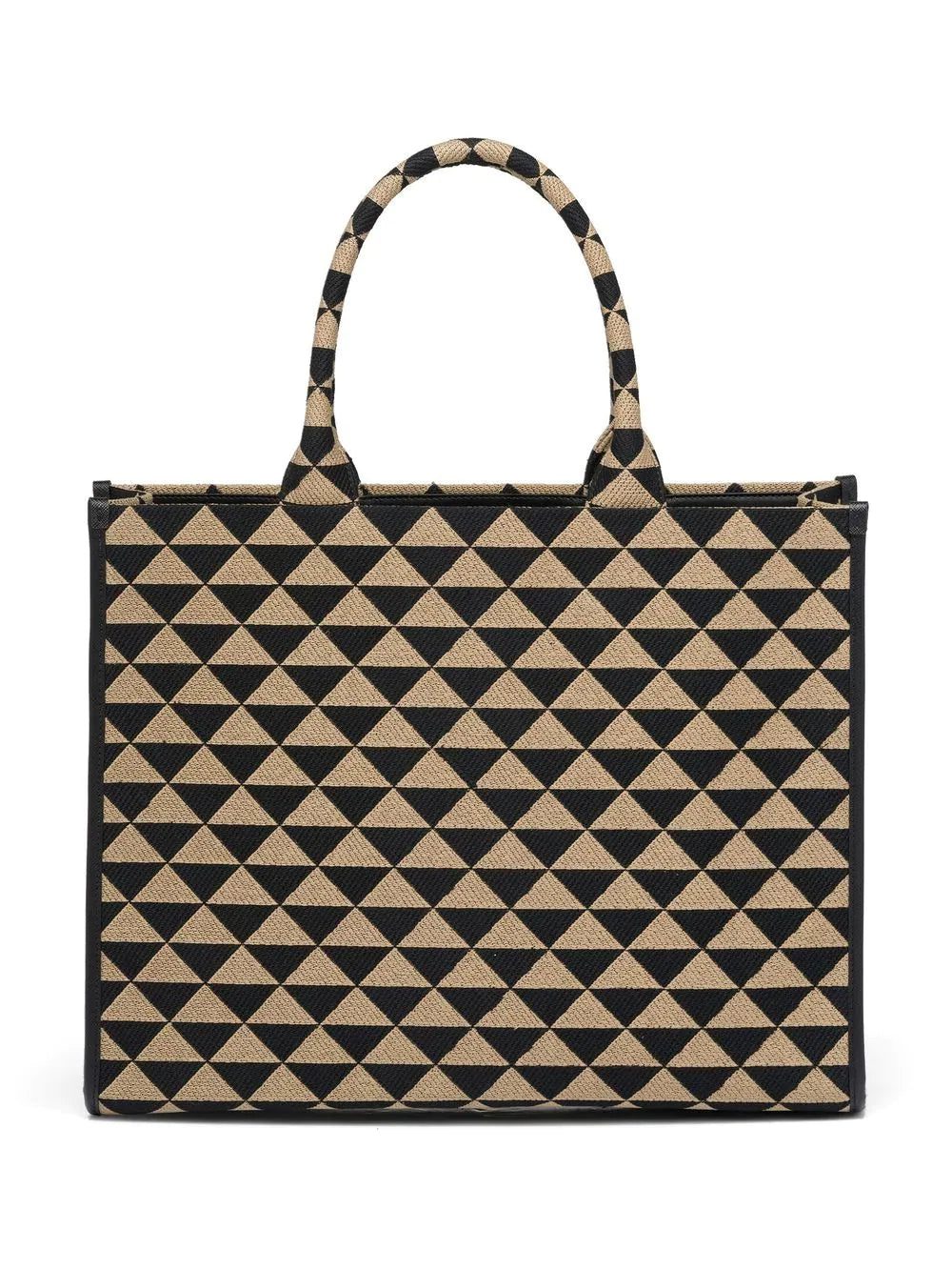 Prada Symbole triangle-pattern tote bag - Image 5