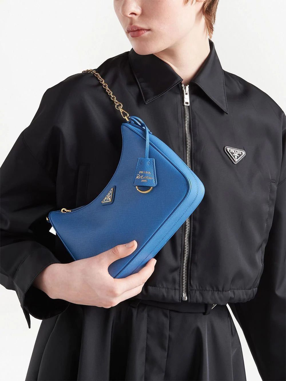 Prada Re-Edition 2005 leather shoulder bag - Image 2