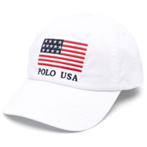 Polo Ralph Lauren USA-flag detail baseball cap