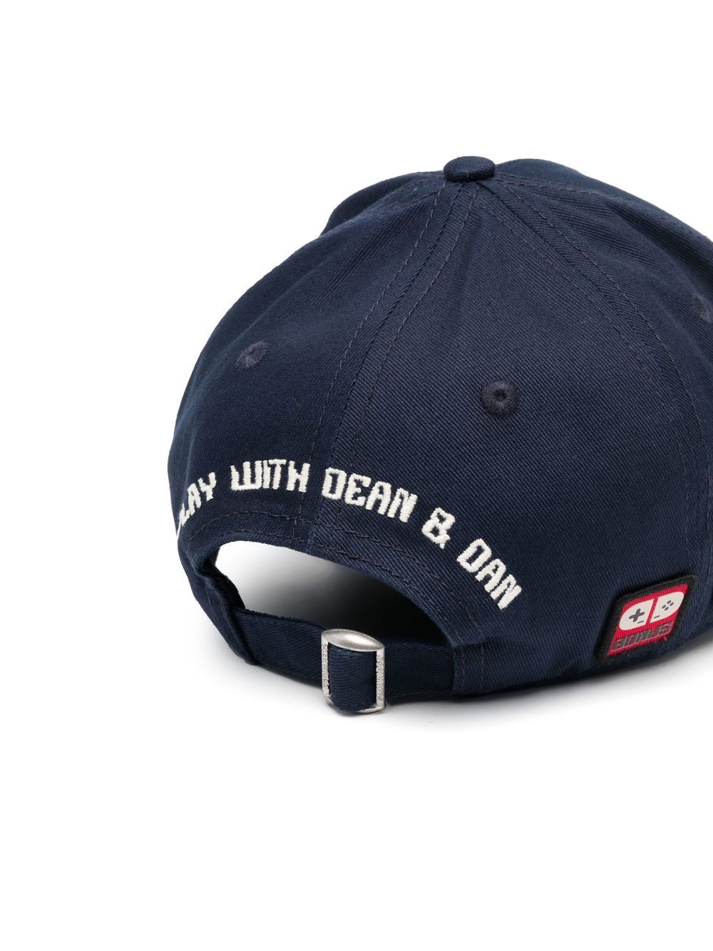 DSQUARED2 slogan-patch distressed cap - Image 2